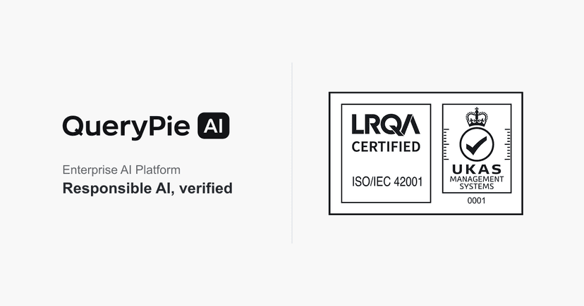 エンタープライズAIプラットフォーム「QueryPie AIP」、AIガバナンスの国際標準規格「ISO/IEC 42001」認証を取得