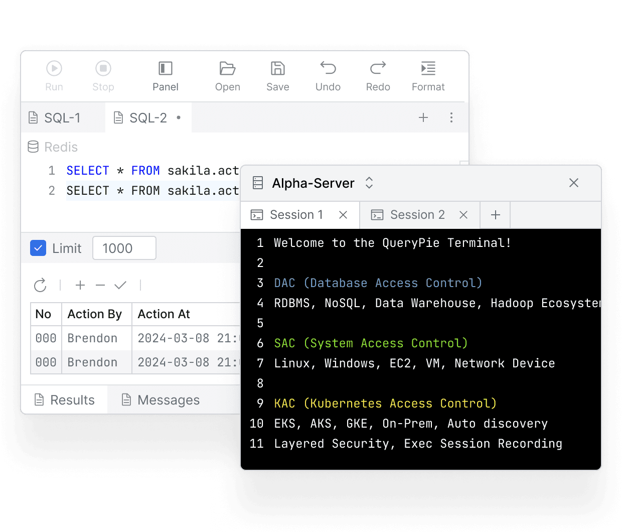 ユーザーフレンドリーなWeb SQL エディタ