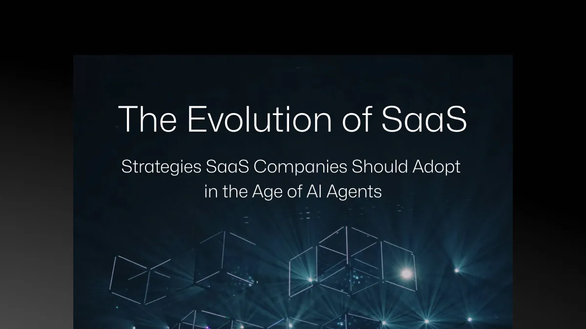 SaaSの終焉か、進化か 〜AIエージェント時代にSaaS企業が取るべき戦略〜