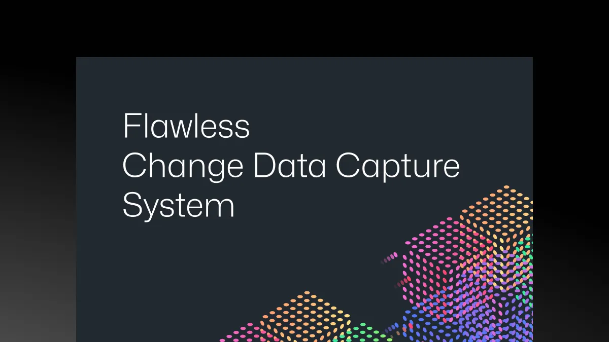 トランザクションレス、完璧なCDC（Change Data Capture）システム構築法