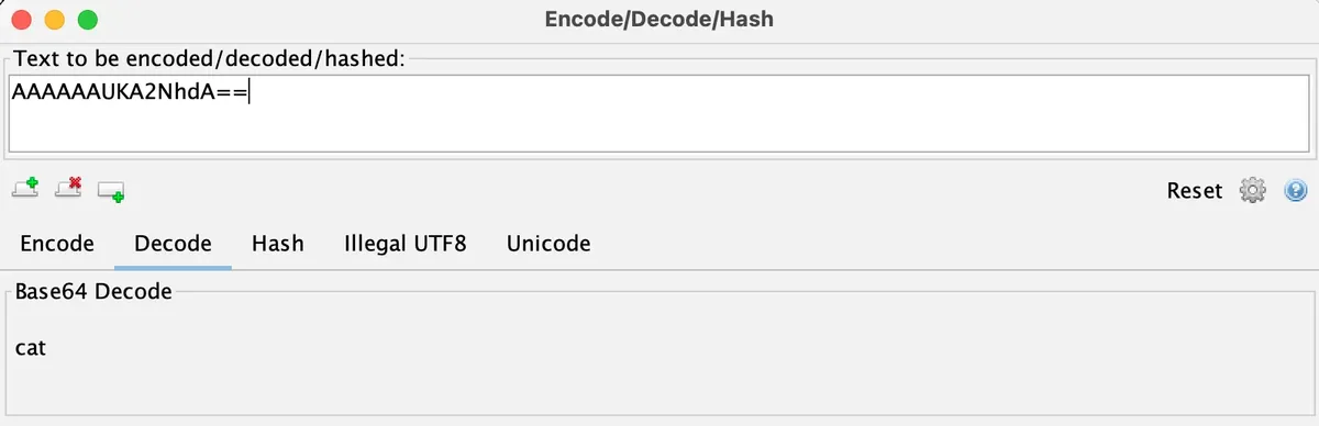 gRPC リクエストの POST データに対する Base64 デコード